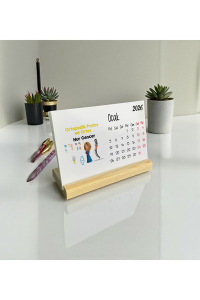 Hediyelen 2026 Календар столу ортопедичних протезів та ортезів