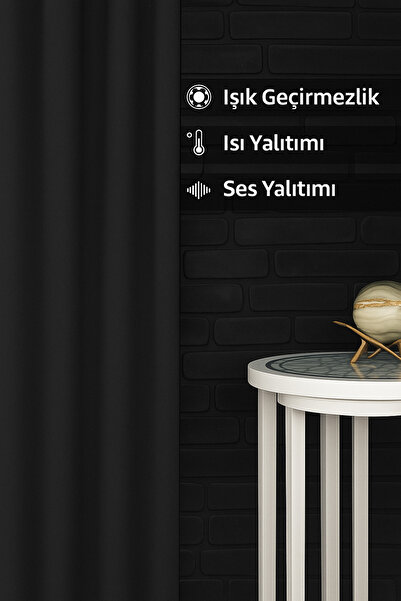 DEVRİM OLİVYA TEKSTİL 1. ستارة تعتيم أنثراسايت فاخرة من الدرجة - مقاومة للضوء، تعتيم إضافي