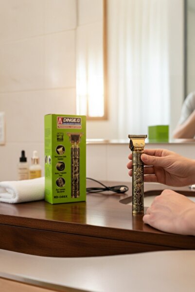 Shavingtech Dragon Profesyonel Saç Sakal Ense Tıraş Makinesi – USB Şarjlı, La...