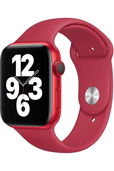 Quse Apple Watch Series 10/11 42mm & 41mm/40mm/38mm ile Uyumlu Silikon Kordon...