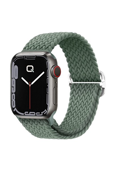 Quse Apple Watch 46mm/45mm/44mm & Series 1-3 42mm ile Uyumlu Ayarlanabilir Ör...