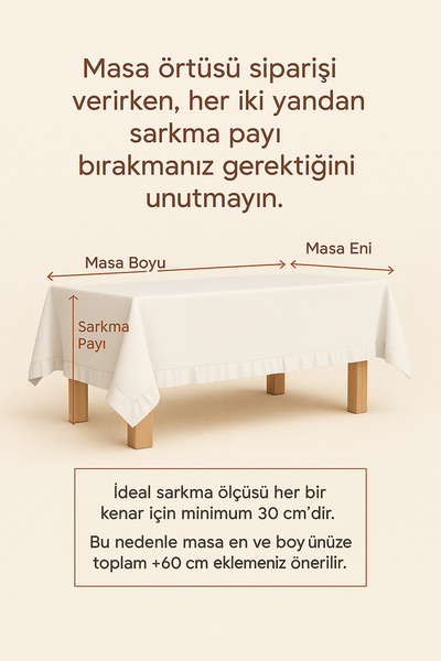 Mirilliahome Ruffled Raw Linen Tablecloth – Green Tablecloth