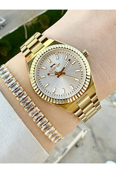 Slazenger Orijinal Garantili Kadın Kol Saati Ve Bileklik