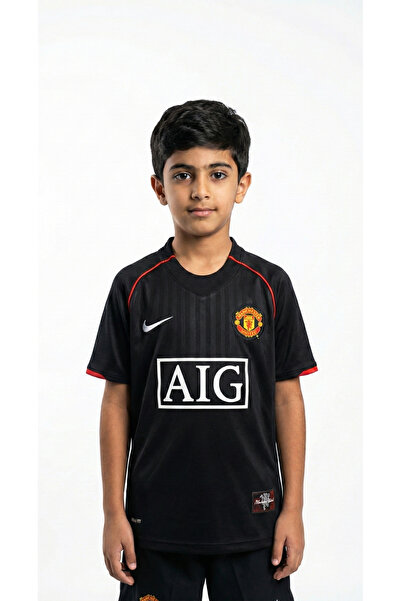 cloudsteps تيشرت مانشستر يونايتد 2008 كلاسيك أسود