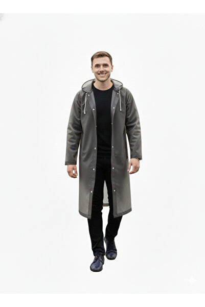 Dream Plus Αδιάβροχο Unisex Grey Eva Fabric Water Αντιανεμικό