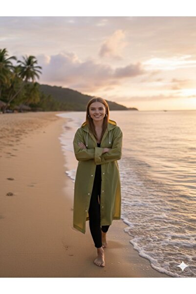 Dream Plus Unisex Χακί Πράσινο Eva Fabric Αδιάβροχο Αδιάβροχο