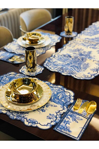 Home FRANSIZ KÖYLÜSÜ MAVİ 19 PARÇA AMERİKAN SERVİS TAKIMI