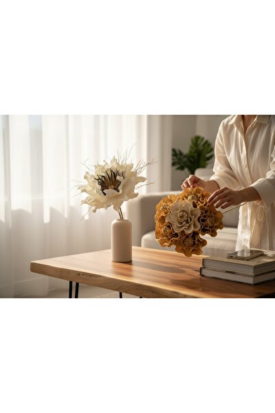 kutmen Lateks beyaz manolya(Yapay Çiçek)