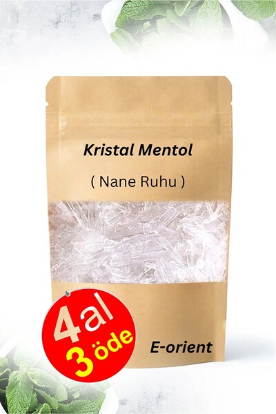E orient 75Gr Saf Kristal Mentol Crystal Menthol ( Nane Ruhu )