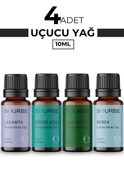 SOURBE Lavanta Okaliptus Bebek, Esansiyel Uçucu Yağı Difüzör Koku Yağı Buhurd...