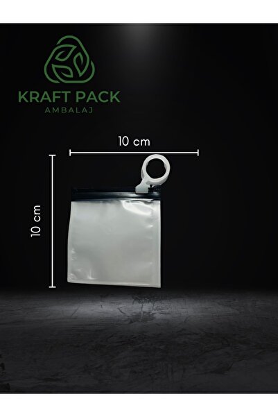 Kraft pack ambalaj BUZLU Şeffaf Lamineli ,HALKA AÇMALI Kilitli Poşet ,fermuar...