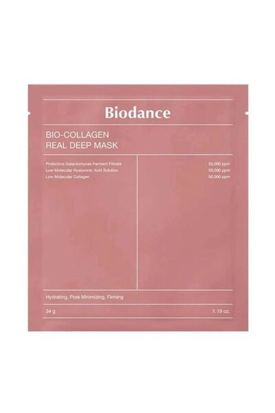 Biodance Μάσκα ενυδάτωσης προσώπου Bio-collagen Deeply Revitalizing Mask - 1 Τεμάχιο (MADE IN KOREA)
