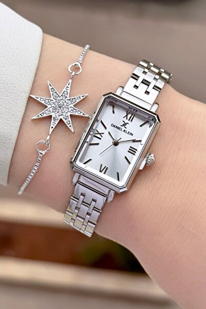 Daniel Klein Metalik Renk 2 Yıl Garantili Kadın Kol Saati Ve Bileklik