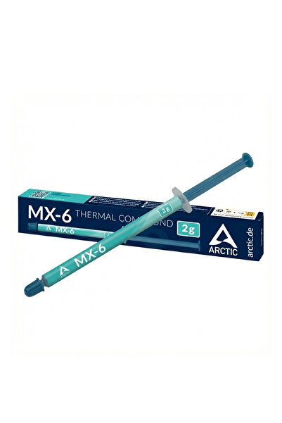 SONREYON معجون حراري أركتيك 2 جرام Mx-6 بقوة توصيل حراري 7.5 واط/متر كلفن (عالي)