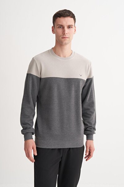 Cazador Slim Fit Cotton Blend Thessaloniki Knitted Sweatshirt (25 Winter)