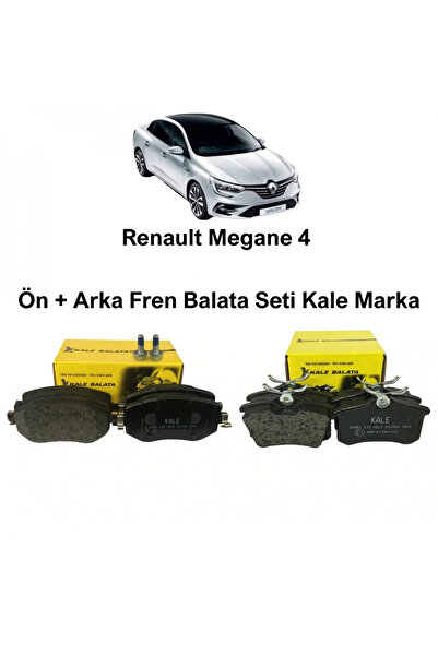 KALE Megane 4 Ön + Arka Fren Balata Takımı