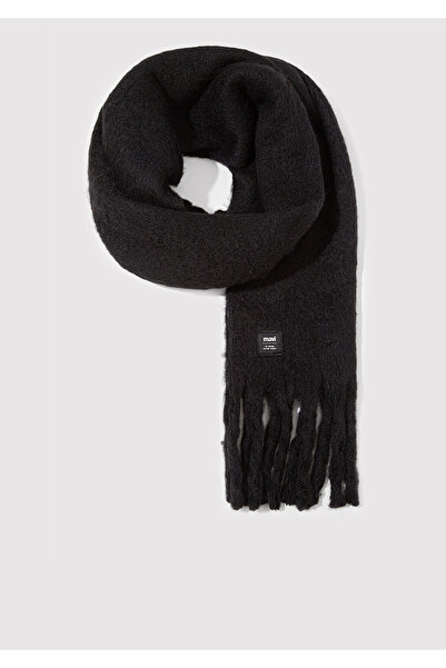 Mavi Tasseled Black Scarf 1912844-900