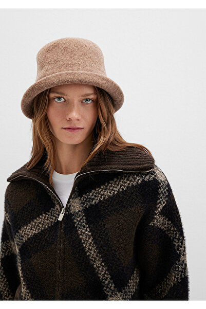 Mavi Wool Blend Brown Hat 1911759-32164