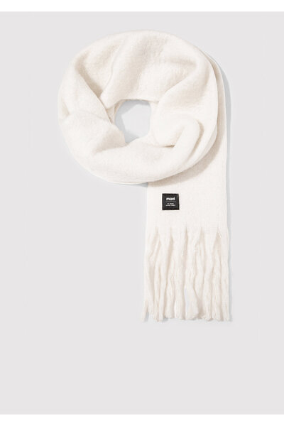 Mavi Tasseled Ecru Scarf 1912844-34523