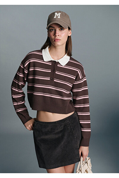 Mavi Поло с ленти и къс крой 1710877-91456