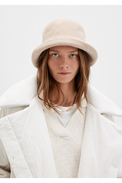 Mavi Wool Blend Beige Hat 1911759-70055