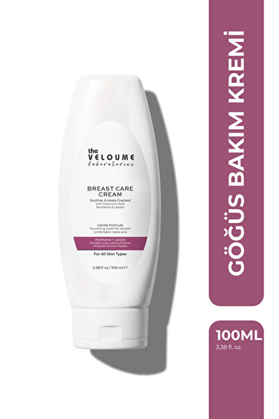 The Veloume Labs Sıkılaştırıcı, Nemlendirici, Göğüs Bakım Kremi, Lanolin 5% -...