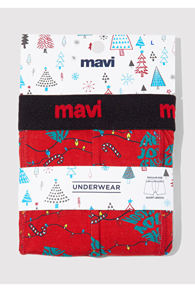 Mavi New Year Themed Printed Boxer 0912134-32421