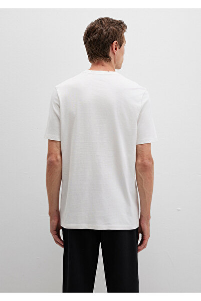 Mavi Black White T-Shirt Regular Fit / Regular Cut 0612873-70057