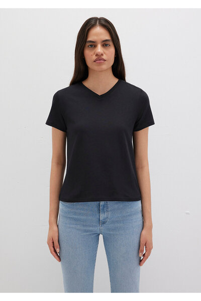 Mavi Μαύρο Basic T-Shirt Slim Fit / Slim Fit 1613536-900