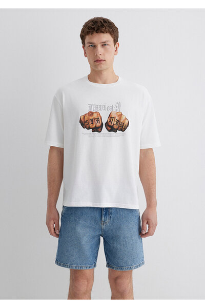 Mavi Футболка з принтом Relaxed Fit / Зручний крій 0613003-70057