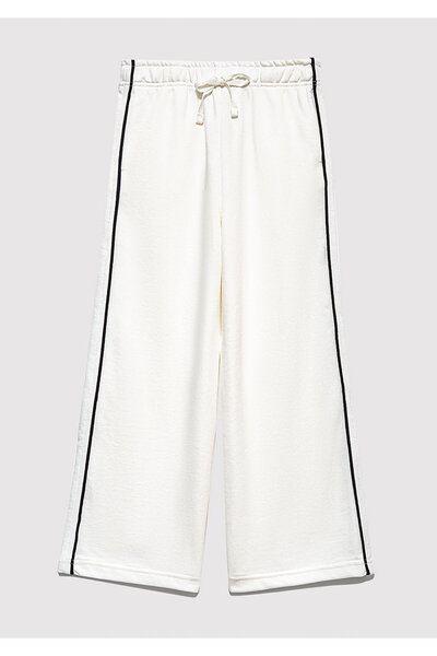 Mavi White Sweatpants with Stripe Detail 7010021-70057