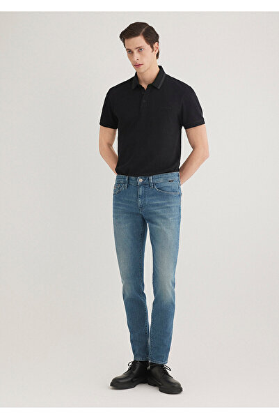 Mavi James Lux White and Blue Jins Jean Pants with Different Lengths 0042489352