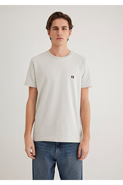 Mavi Pro Printed Gray T-Shirt Fitted / Fitted Cut 0612755 -70080