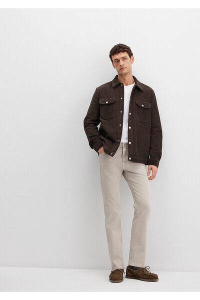 Mavi Beige Gabardine-Hose von Hunter Comfort 0020283628