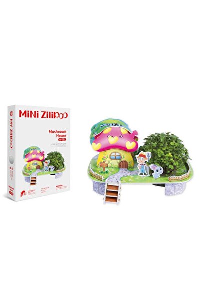 Zilipoo Mushroom House 3d Puuzle
