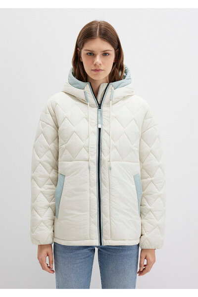 Mavi Водовідштовхувальний капюшонний екрю капітоне піджак 1110499-86412