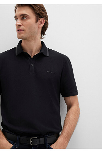 Mavi Černé Polo tričko Slim Fit / Slim Fit 0611829 -900