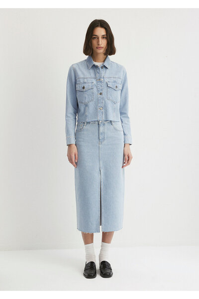 Mavi Τζιν μπουφάν Thalia Premium Ice 1110289 -86792