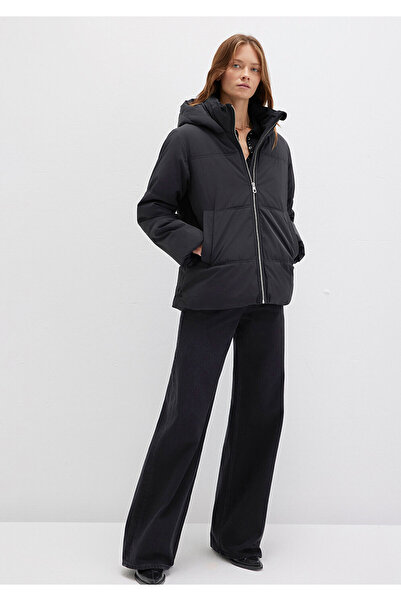 Mavi Water Repellent K Hooded Black Inflatable Jacket 1110445-900