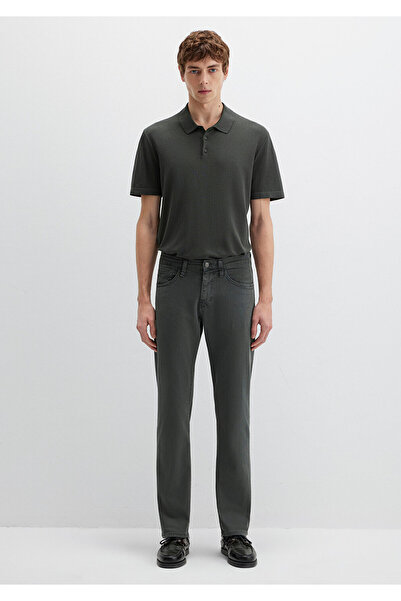 Mavi Hunter Moss Green Comfort Gabardine nadrág 0020285644