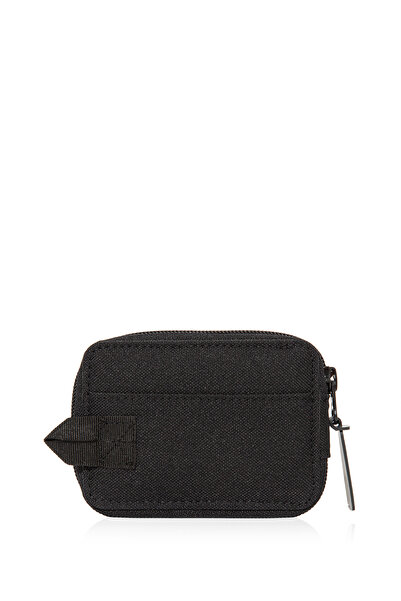 Mavi Schwarze Geldbörse mit Reißverschluss 092844 -900