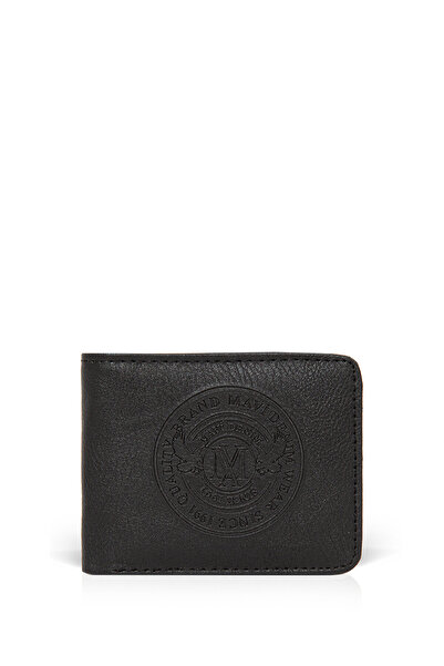 Mavi Seal Logo Black Wallet 092244-900