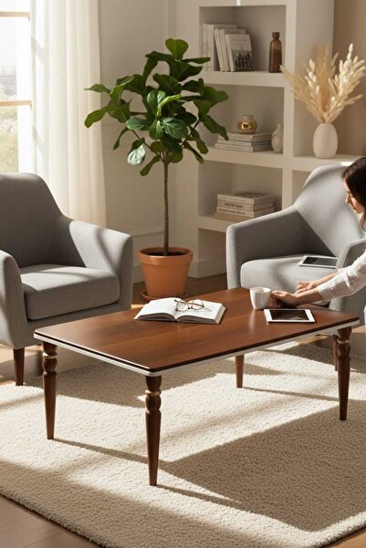 Akabesan Aksesuar Venüs Serisi Modern Dekoratif Dikdörtgen 1. Kalite Kayın Ağ...