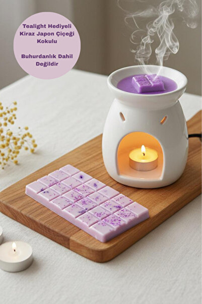 Trend Mum Hediyeli Buhurdanlık Koku Tableti %100 Soya Wax Melts ,Buhurdanlık Mum Kokulu Mum