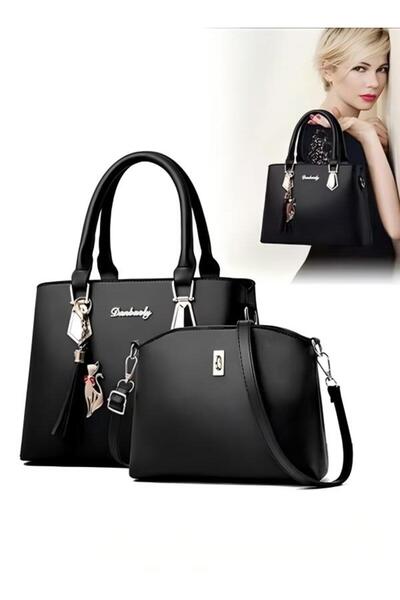 DOMEET مجموعة حقائب اليد النسائية حقيبة كروس بودي كبيرة السعة حقيبة جلدية أني...