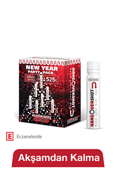 HANGOVERSHOT Yılbaşı Party Pack