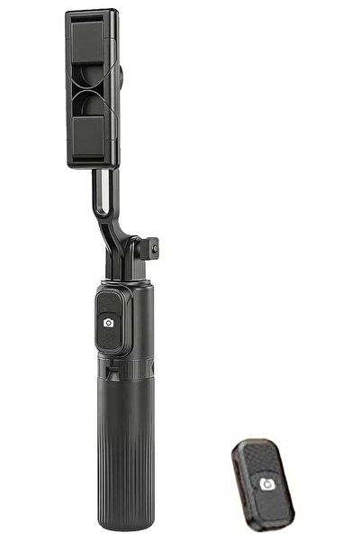 PLOKAMA Selfie Stick K5 with LED Light & Bluetooth Remote - Live Streaming & Photo