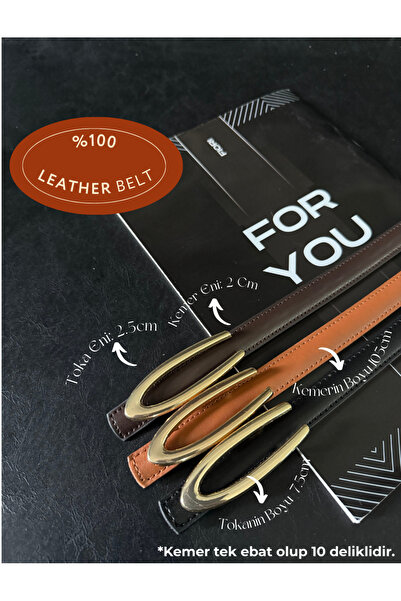 Fiori حزام نسائي رفيع من الجلد الطبيعي المقوس بمشبك طويل، حزام للسترة، حزام للقميص، حزام للملابس، 3 قطع