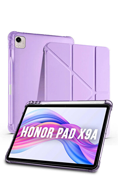 Nezih Case Honor Pad X9A Compatible Tri-Folding Smart Case with Pen Compartment and Sleep Mode