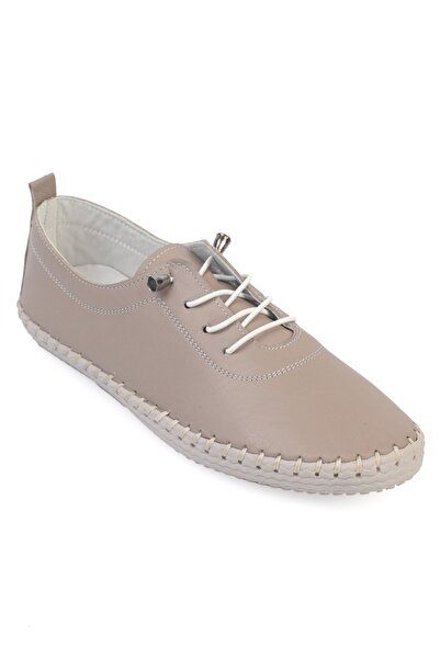 Capone Outfitters Fina Genuine Leather Soft Comfort Sole Women's Ballerinas